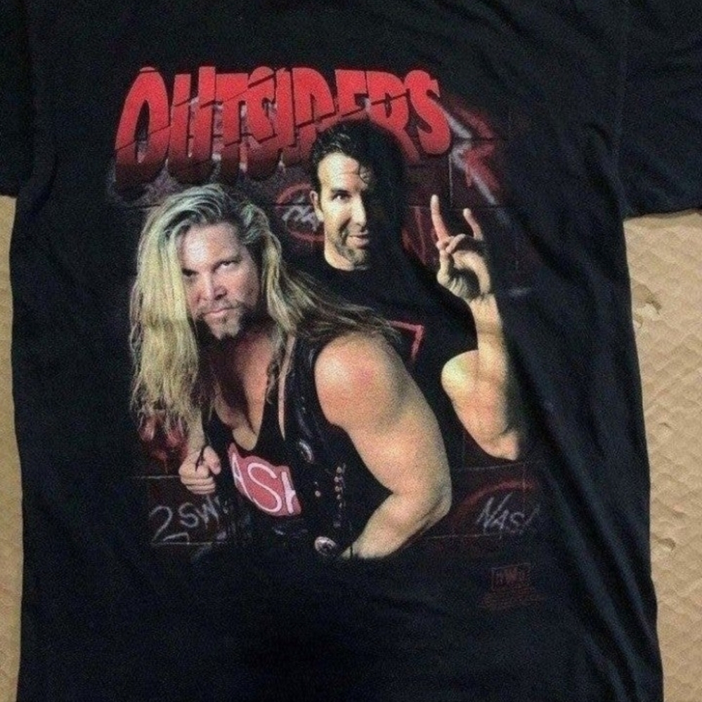 WCW NWO THE OUTSIDERS T SHIRT